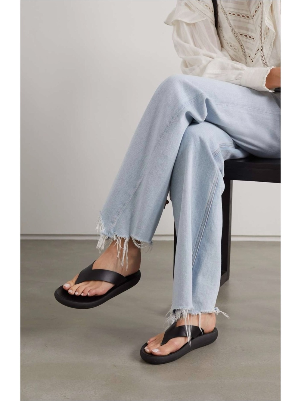 Ancient Greek Sandals Charys Leather Sandals - Size 40